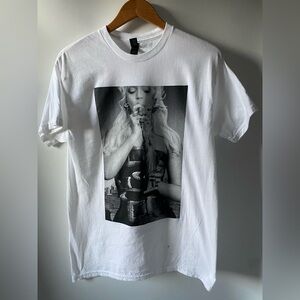Beyoncé Cowboy Carter Tour Tee New York Star Graphic White T-Shirt SZ Medium